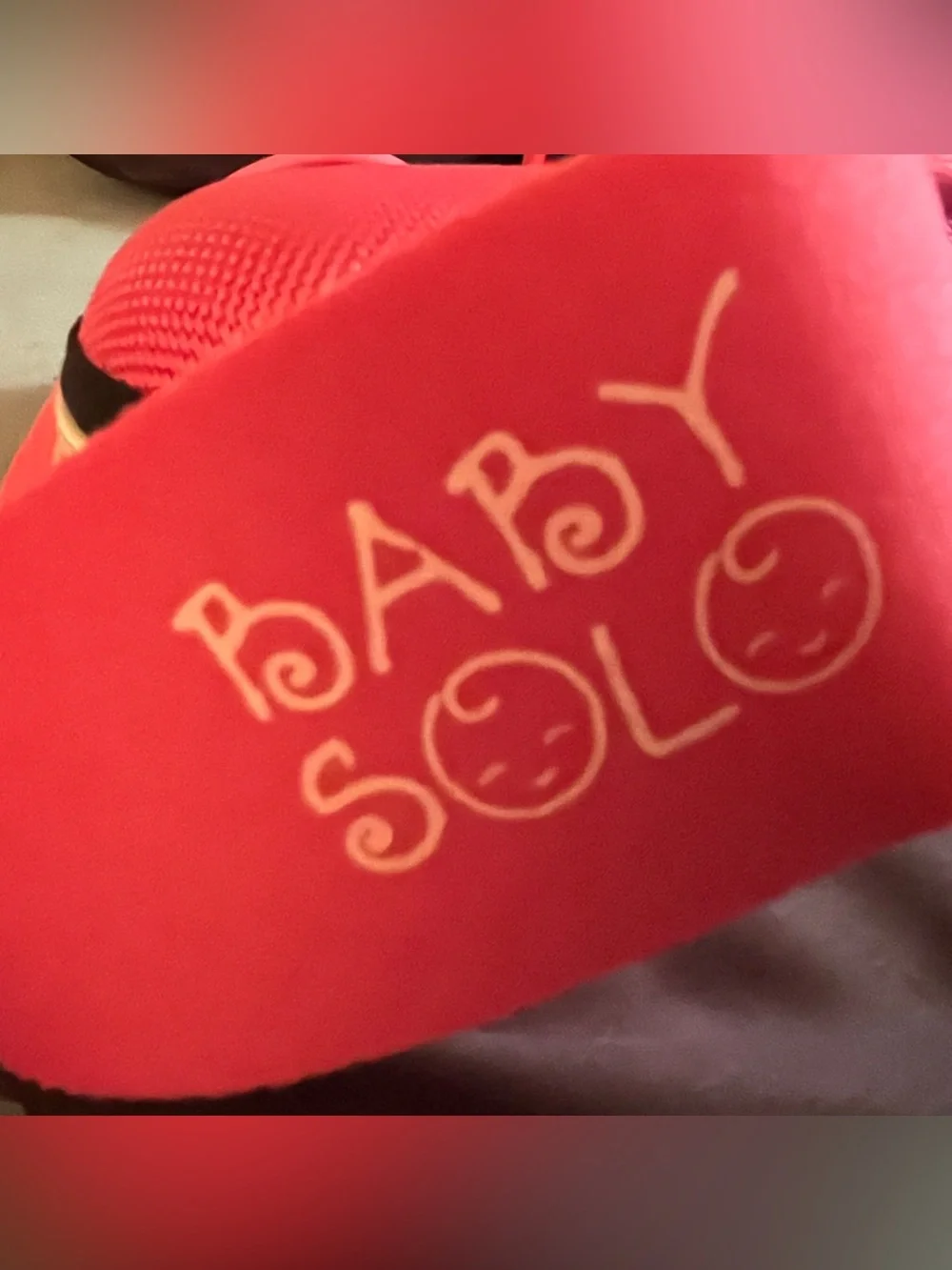 Baby Solo Bright Pink Infant Sunglasses with Matching Pink Hard Case